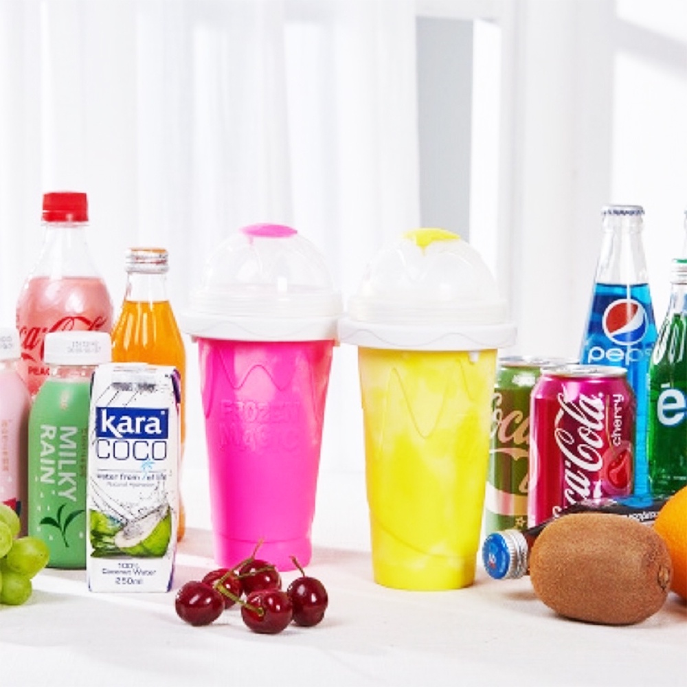 Slurpee Maker 🥤 Frozen Magic Slushy แก้วทำสเลอปี้ แก้วทำslurpee - รูปที่ 5