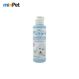 Minipet (มินิเพ็ท) ครีมนวดขนขาวสุนัขแมว CONDITIONER REVIVE &amp; REACTIVATE ครีมนวดสปาขนขาว ขนาด 120 มล.