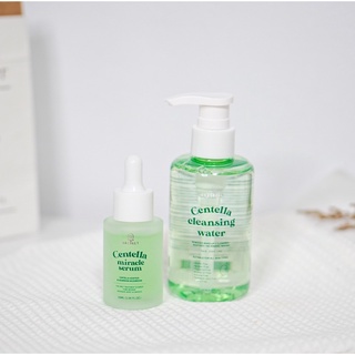(ขายโล๊ะ) คลีนซิ่งใบบัวบก Centella Cleansing Water🍀 คลีนซิ่งไมเซล่า ทำความสะอาดผิว เช็ดเครื่องสำอาง ลดสิว