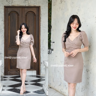 Berenice Dress : สีโอวัลติน