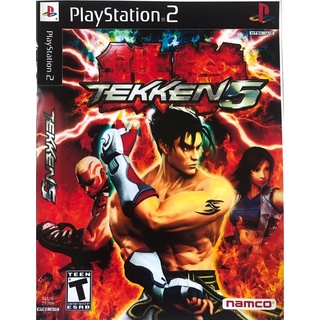 แผ่นเกมส์ ps2 Tekken 5