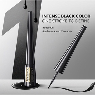 Y.O.U Ink Black Liquid Liner 2.2ml #01 Blackอายไลน์เนอร์