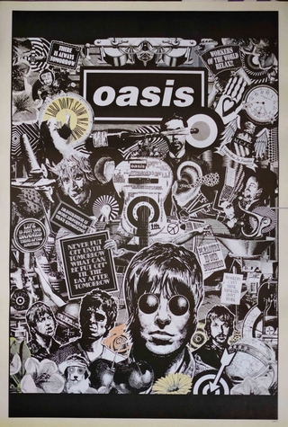 โปสเตอร์วงดนตรี Oasis (พร้อมส่ง) 23.5x34.5 นิ้ว