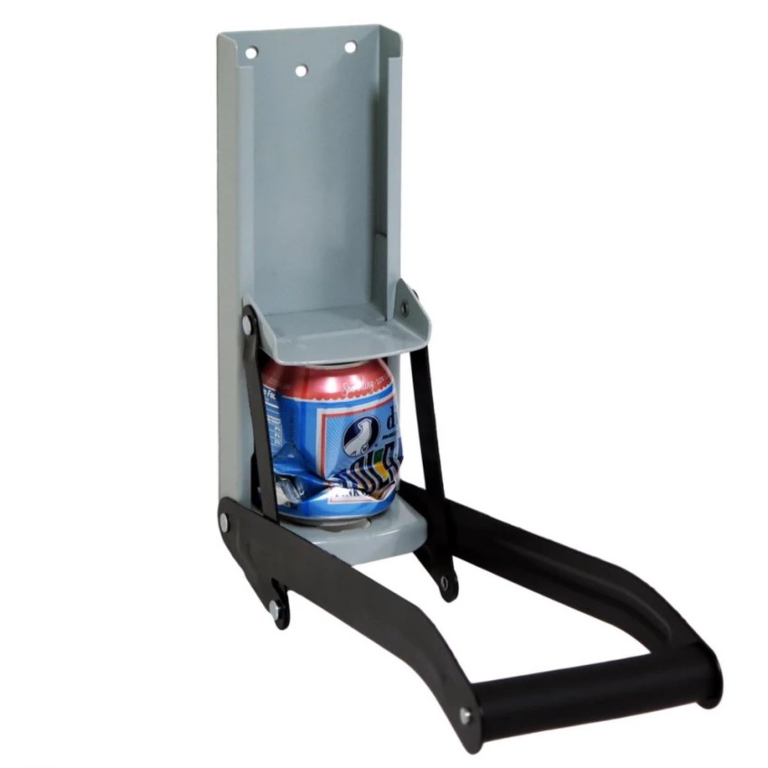 Heavy Duty Grip Can Crusher เครื่องบีบอัดกระป๋องด้วยมือ Multifunctional