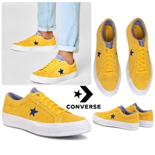 Converse One Star Ox 166848C Amarillo/Rush Blue/University รองเท้าผ้าใบ รองเท้า