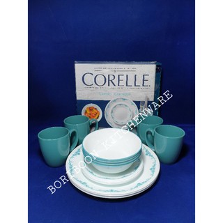 Corelle Garden Lace 16 pcs. / จานชุด ลายการ์เด้น เลค 16 ชิ้น