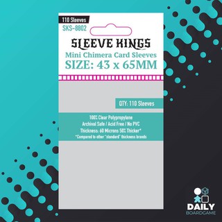 Sleeve Kings : 43x65 mm Mini Chimera Card Sleeves - 110 Pack