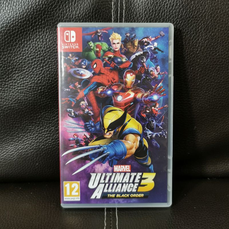 แผ่นเกม Marvel Altimate Alliance 3 for Nintendo Switch