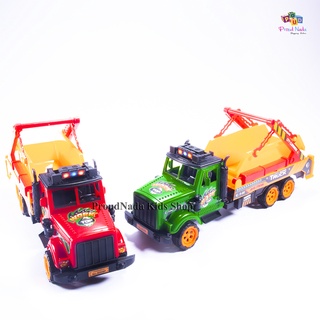 ProudNada Toys ของเล่นเด็ก รถขยะ(มี 2 สีให้เลือก) TRUCK SET CONSTRUCTION SERIES NO.6006F