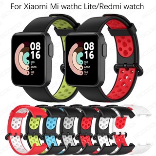 สายนาฬิกาข้อมือซิลิโคนสําหรับ Xiaomi Mi Watch Lite/Redmi