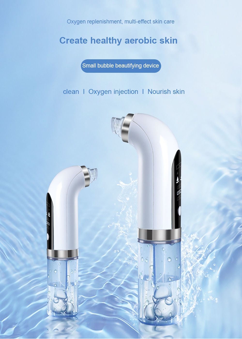 super micro bubble face cleanser