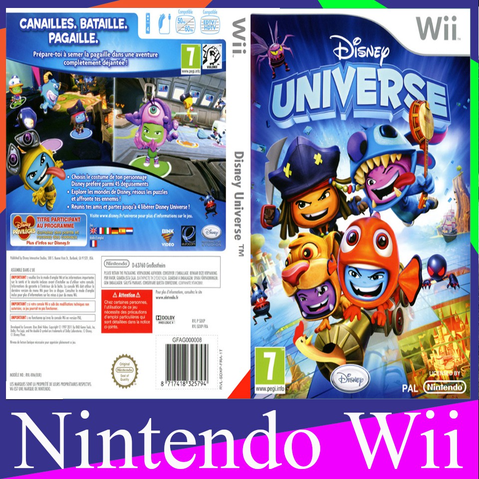 disney universe nintendo wii