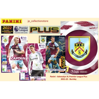 [Burnley] Panini 2021/22 Premier League Adrenalyn XL PLUS ชุดสะสม