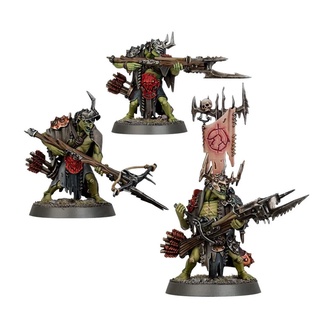 Warhammer AOS : Orruk Warclans : Man-skewer Boltboyz (Multi-Part)