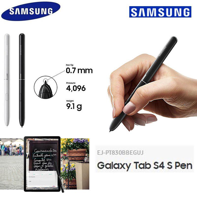 ของแท้ปากกาส ไตลัสสัมผัสสีด ํา 100% สําหรับ Samsung Galaxy Tab S4 10.5inch Sm -T830 T835 Ej-Pt830 Spen Stylus Touch Pen Original