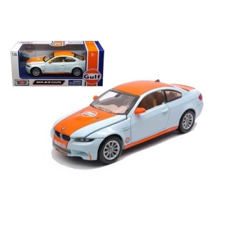 โมเดลรถแข่ง NO.79644 MOTOR-MAX BMW Gulf  M3 Coupe Die Cast Vehicle  อัตราส่วน 1:24  จำลองเหมือนจริง