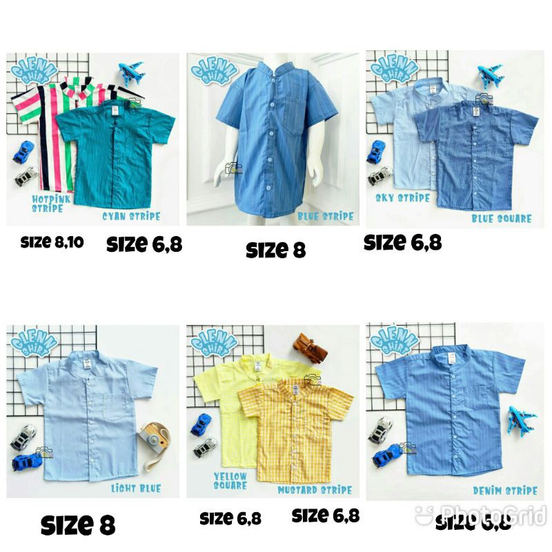 เสื้อเชิ้ต Glenn สีเขียว
