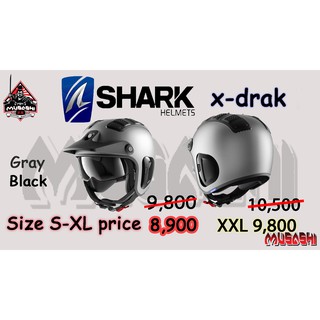 shark helmet X-drak  Gray-Black