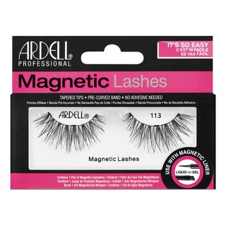 ของแท้! Ardell ขนตาแม่เหล็ก สายฝอ 113  (Magnetic Lash - 113) - 1 คู่