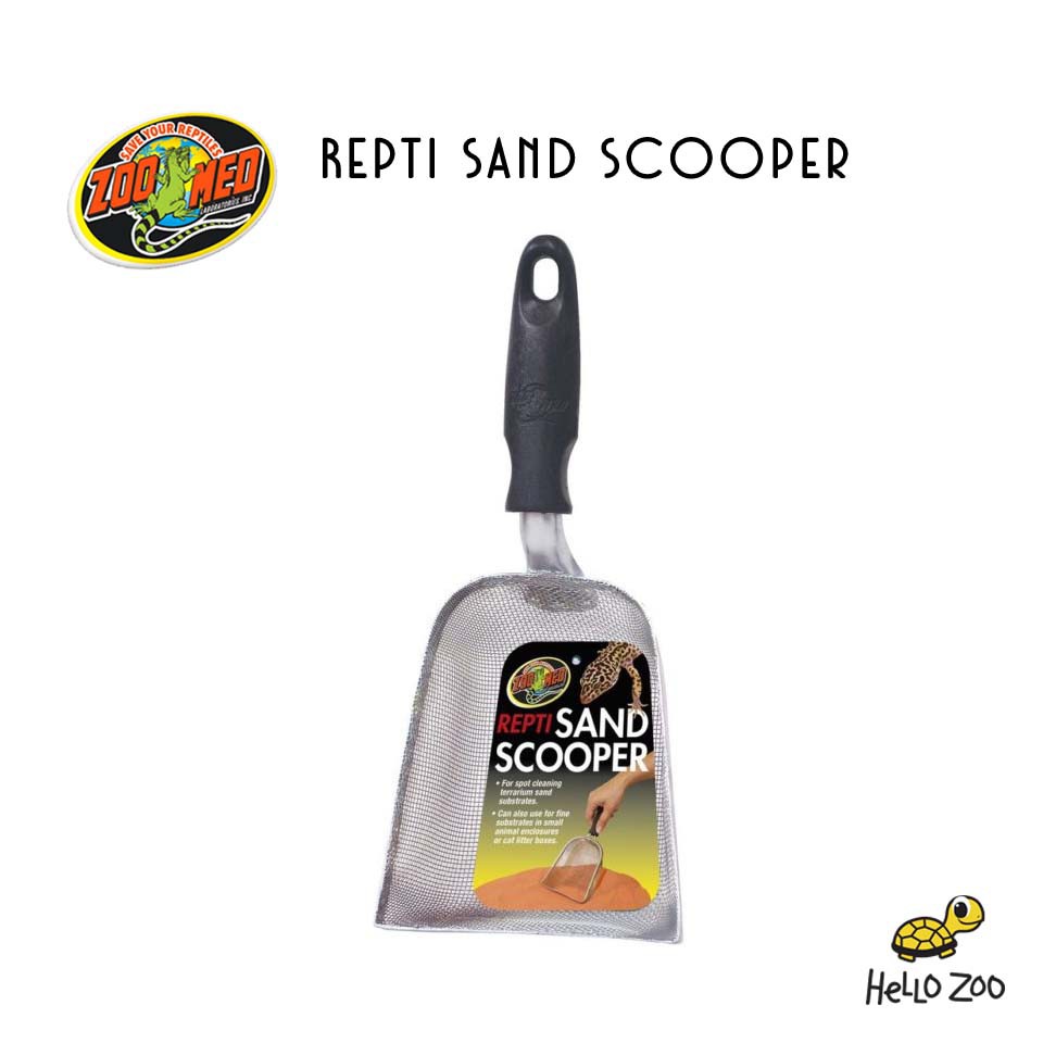 Zoo Med Repti Sand Scooper ที่ตักทรายสำหรับความสะอาดเฉพาะจุด