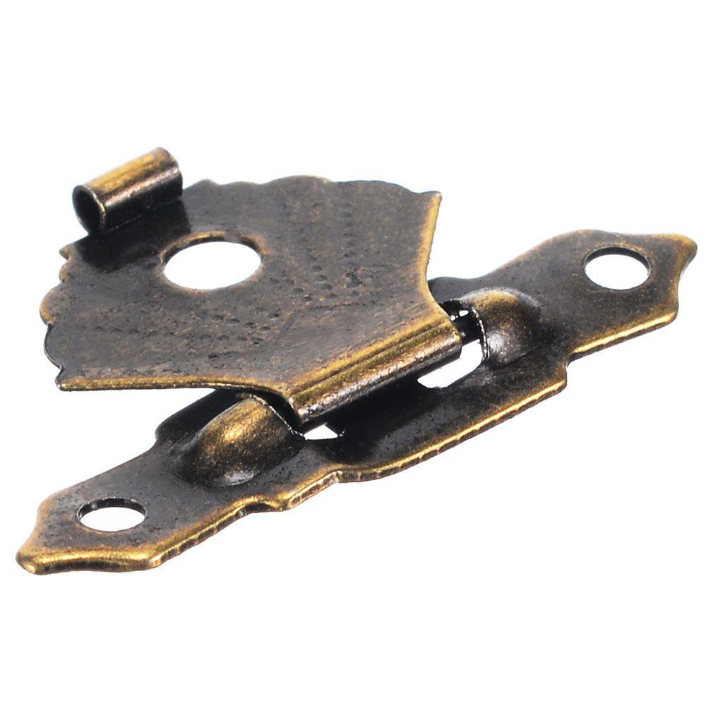 CHENJIN 12PCS Solid Brass Padlock Hasp Set - Mini Decorative Latches ...