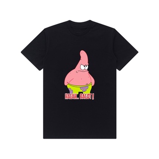 เสื้อยืดผ้าฝ้าย เสื้อยืด ผ้าฝ้าย พิมพ์ลายการ์ตูน Patrick Read Distro 30s สําหรับผู้ชาย