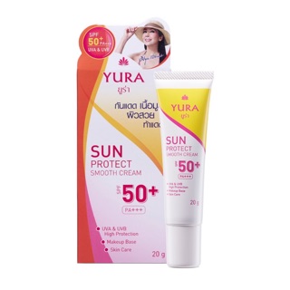 YURA Sun Protect Smooth Cream SPF50+PA+++ 20 กรัม