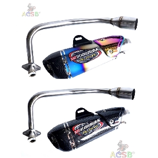 ปลายท่อ Yoshimura Alpha ปลาย14” พร้อมคอท่อสเเตนเลสเเท้ ตรงรุ่น✨Honda Adv150✨