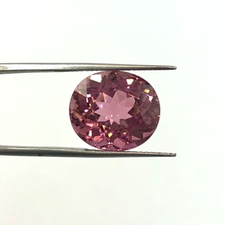 100% Natural 11.13 carats VS1 Oval Fancy Vivid Pink Mozambique Tourmaline No Heat Treatment