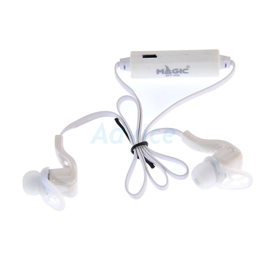 Magic Bluetooth Headset 'MAGIC' (BT-03) White