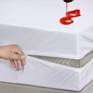 ซิปกันน้ําคลุมที่นอนคลุมเตียง ตัวเรือด หลักฐานผ้าไม่ทอ 6 ด้า…