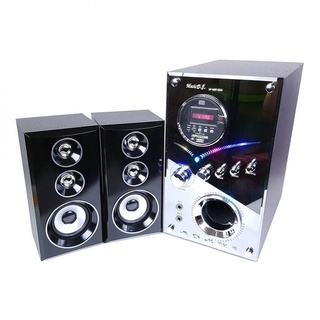 Music D.J. M-M9100A ลำโพง 2.1 Multimedia Speaker System - (Black).