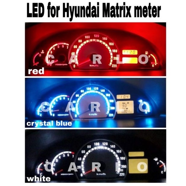 LED สําหรับมิเตอร์ Hyundai Matrix