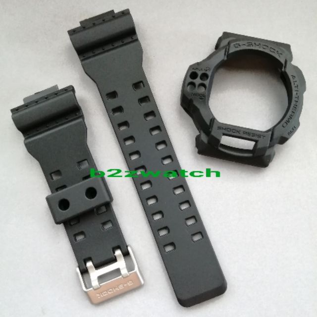 กรอบสายG-shockของแท้ รุ่น gdf-100 สีดำด้าน