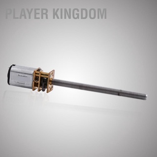 Player kingdom DC 12V 400RPM N20 Micro Gear Motor 16mm Shaft M4x55mm Screw Reducer with Box