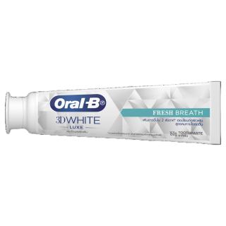 Oral-B ออรัลบี ยาสีฟัน ทรีดีไวท์ ลุกซ์ สูตรลมหายใจหอมสดชื่น 3D White Luxe Fresh BreathToothpaste 160g