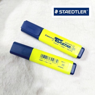 ปากกาเน้นข้อความ ปากการไฮไลท์ Staedler รุ่น Topstar 364  สีเหลือง