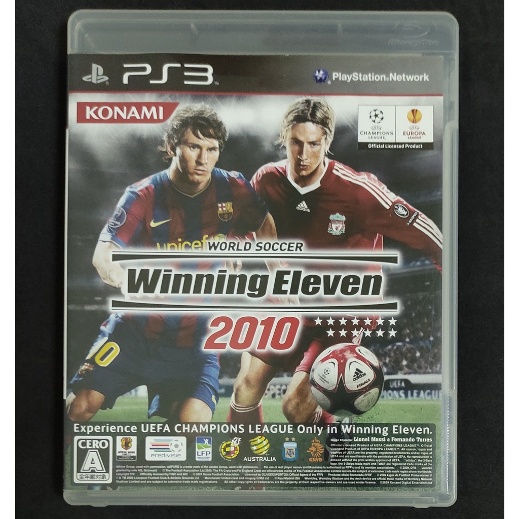 World Soccer Winning Eleven 2010 แผ่นแท้ PS3 มือ2 (Z2,JP)