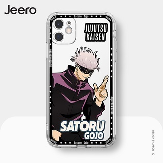 Jeero เคสไอโฟน เคสซิลิโคนนุ่มกันกระแทกใสการ์ตูนอนิเมะตลก เคสโทรศัพท์ Compatible for iPhone 15 14 13 12 11 Pro Max SE 2020 X XR XS ip 8 7 Plus HFE1228