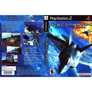 แผ่นเกมส์ PS2   Ace Combat 04 Shattered Skies  คุณภาพ ส่งไว (DVD)