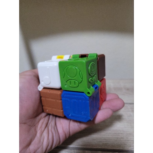 Mario's Puzzle Cube Game Happy Set 2018