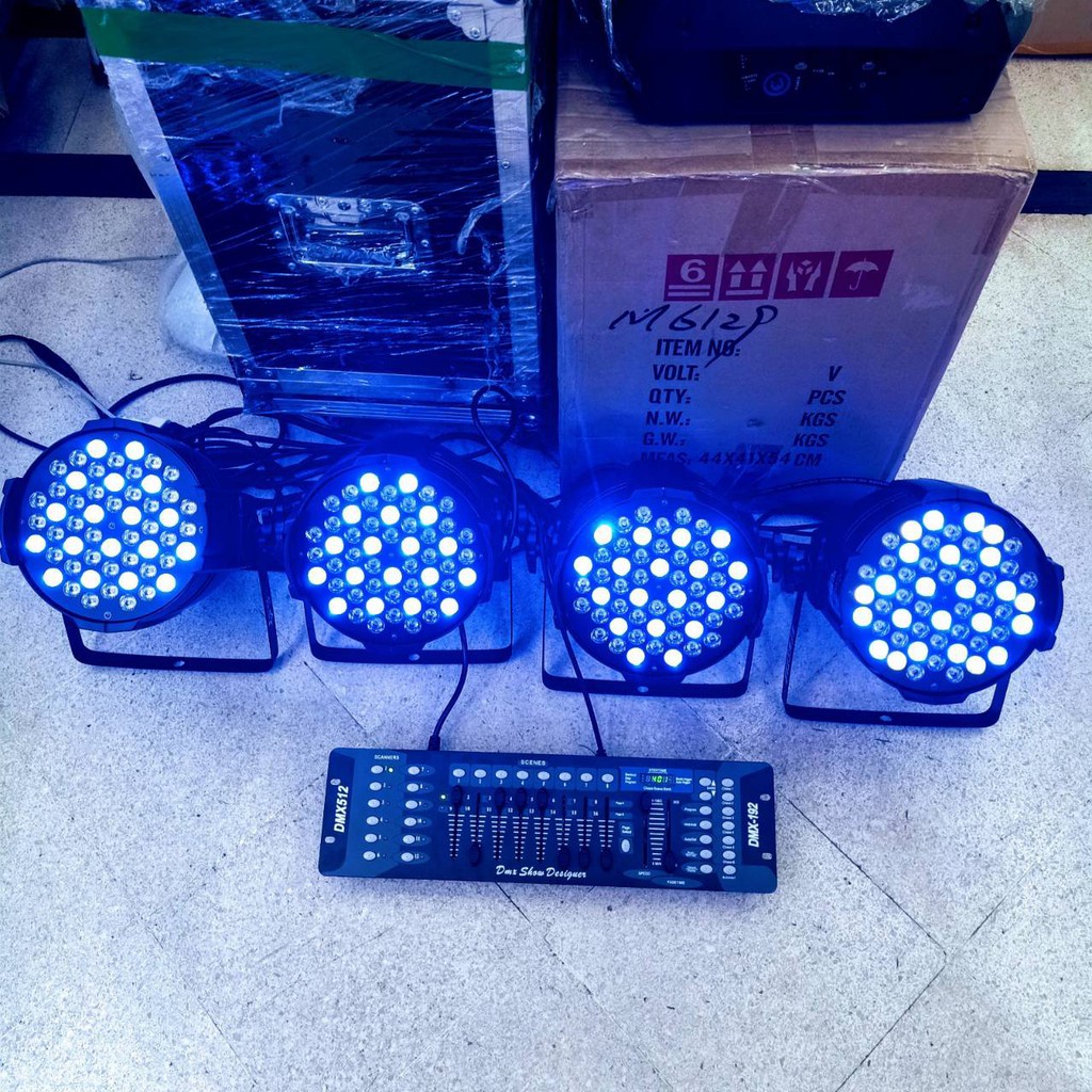 ไฟ LED ไฟพาร์ LED 54x3W PAR 54 LED 3w RGBW ไฟพาร์ LED disco lights LED ไฟเวที ไฟดิสโก้เธค ราคา ถูกที่สุด ดีลบีเคเค แกลเลอรีภาพที่ 6