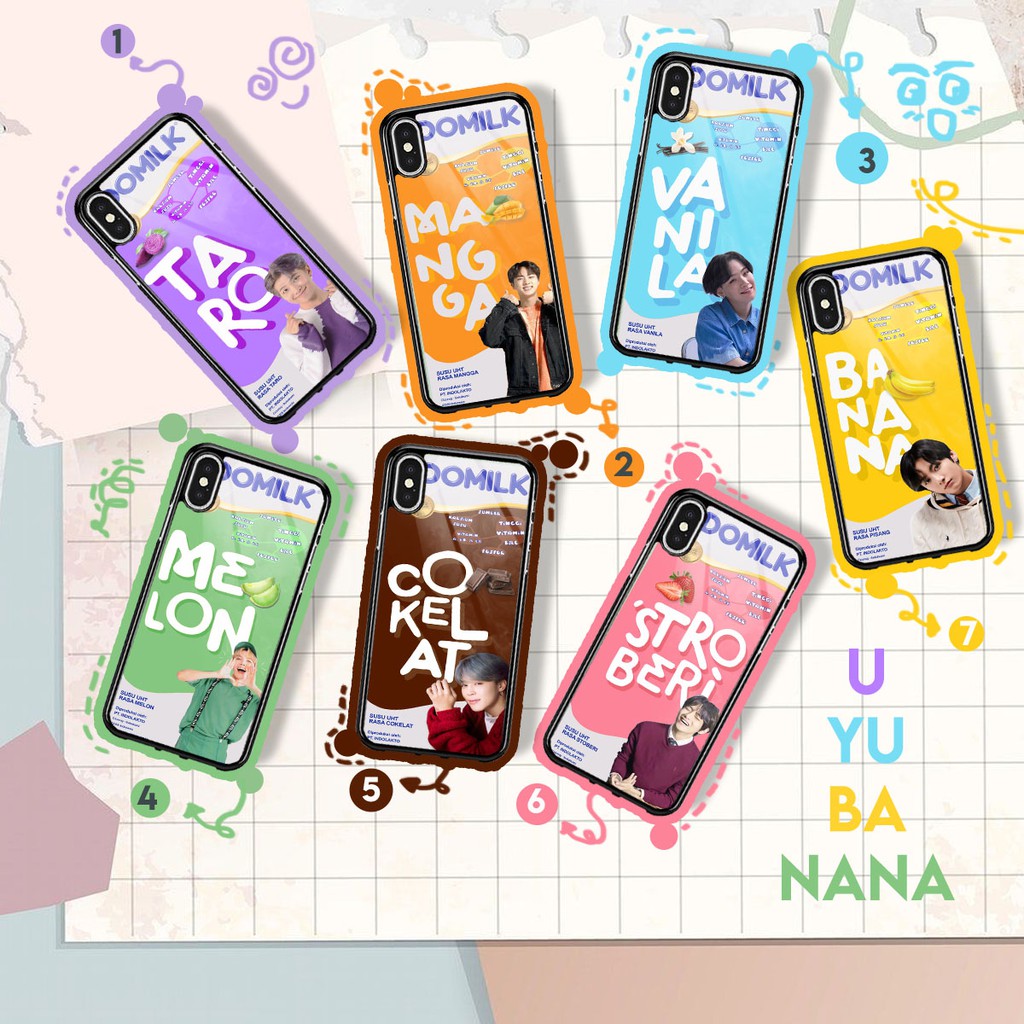 MC321 Jaya Case Softcase Hp UYU BANANA สําหรับสมาร์ทโฟนทุกรุ่น/ CASE/ปลอกมือถือ