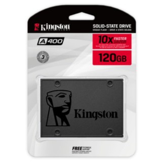 อุปกรณ์จัดเก็บข้อมูล KINGSTON 120 GB SSD SATA  A400 (SA400S37/120G)