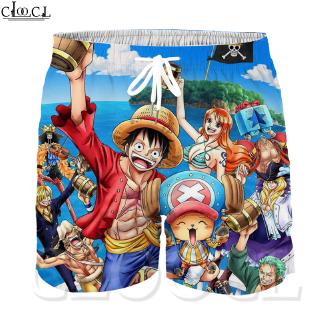 CLOOCL One Piece MonkeyD · Luffy Anime Children 3D Print Fashion Shorts
