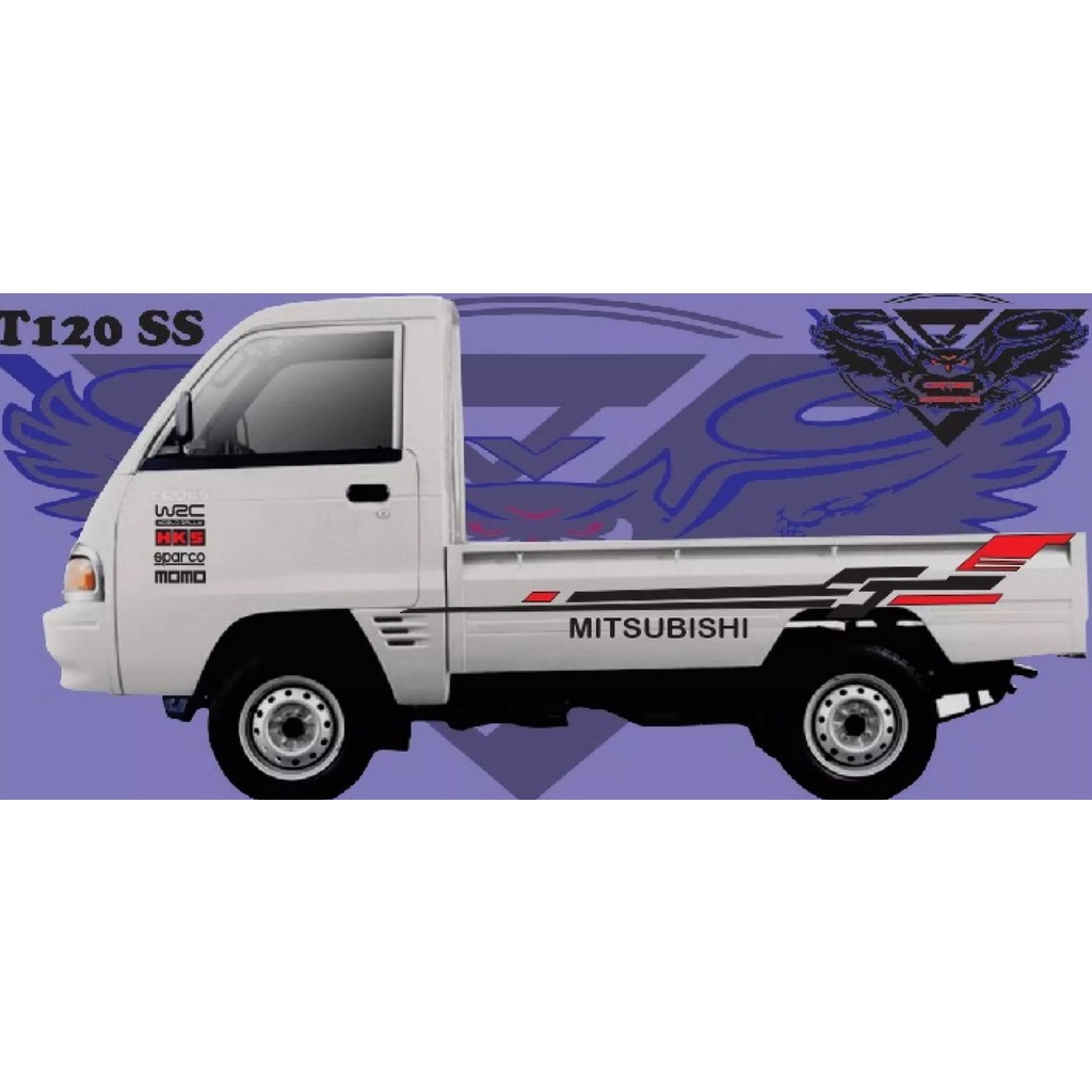 สติ๊กเกอร์ Striping List Wrc สติ๊กเกอร์รถกระบะ Car ColtT 120ss