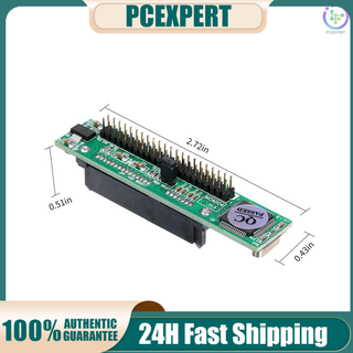 Pcer2.5 นิ้ว SATA to IDE อะแดปเตอร์รองรับ ATA HDD Hard Disk Drive or SSD TO MALE 44 Pin Port