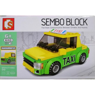 SEMBO BLOCK ตัวต่อ TAXI