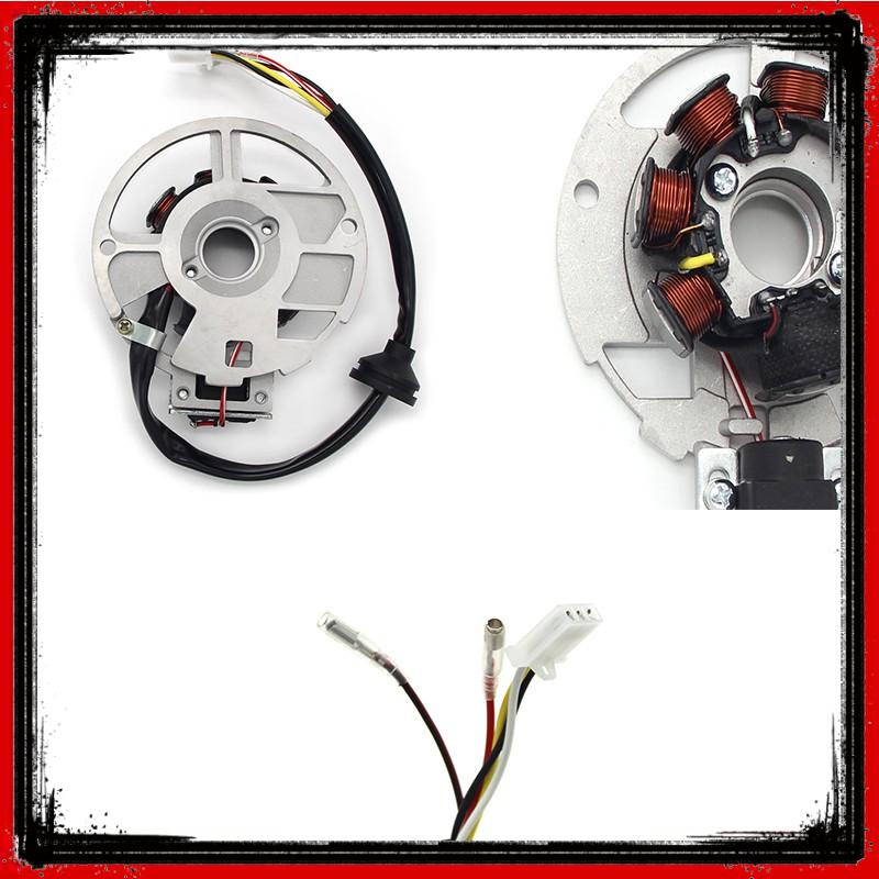 การใช้ขดลวดแม่เหล็กขดลวดเริ่มต้นประกอบแม่เหล็กขดลวดแม่เหล็กสนามสําหรับYamahaรถจักรยานยนต์อุปกรณ์เสริ