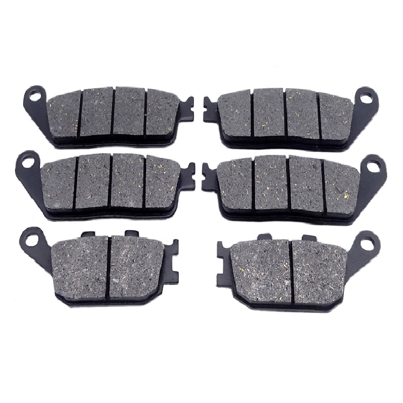1 ชุดหน้า / หลังรถจักรยานยนต์ผ้าเบรค For Kawasaki Z650 Non ABS 2017 Z 650 ABS 2017 2018 Z750 ZR750 ABS 2007-2011 Ninja 650